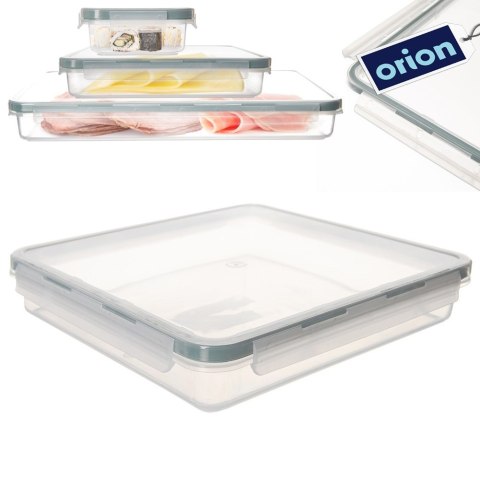 Pojemnik na żywność wędliny ser z pokrywką i uszczelką 900 ml ORION 127189