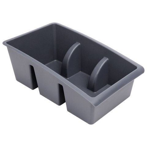 Pojemnik organizer na przyprawy torebki do szuflady pojemniki szary VILDE 229047-S