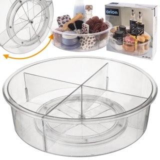 Pojemnik organizer obrotowy dzielony do lodówki szafki szuflady 30cm ORION 154061