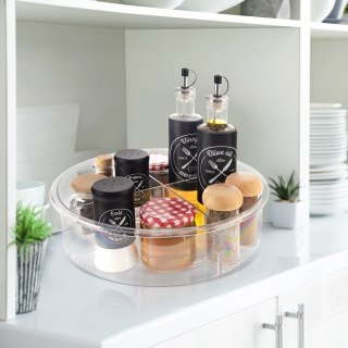 Pojemnik organizer obrotowy dzielony do lodówki szafki szuflady 30cm ORION 154061