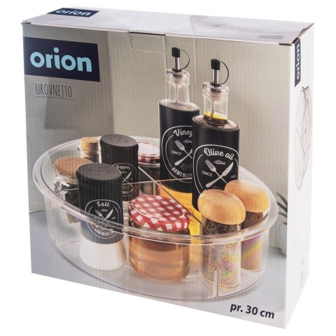 Pojemnik organizer obrotowy dzielony do lodówki szafki szuflady 30cm ORION 154061