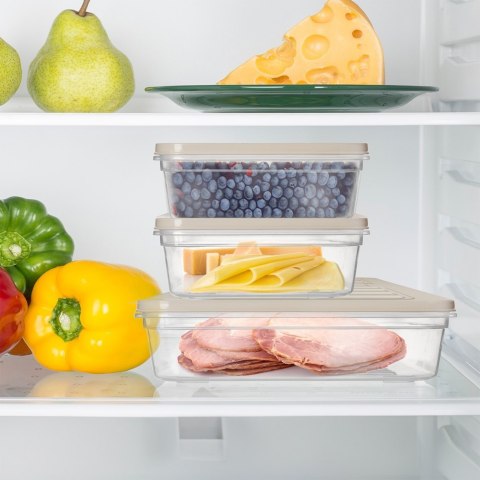 Pojemnik plastikowy na żywność jedzenie ser wędlinę 1L ORION 127192