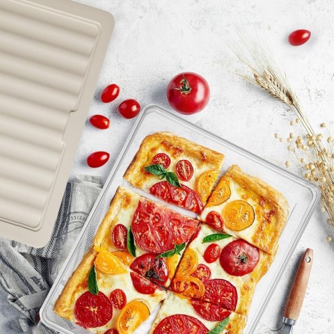 Pojemnik plastikowy na żywność jedzenie ser wędlinę z pokrywką 2L ORION 127193