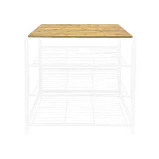 PÓŁKA REGAŁ STOJAK NA BUTY 4-POZIOMOWA 60X30X56CM BRUNBESTE BB-3556