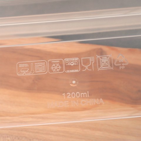 Pojemnik próżniowy na żywność jedzenie 1.2L EXCELLENT HOUSEWARE 229180