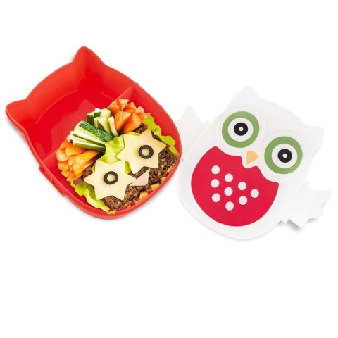 Pojemnik śniadaniowy na śniadanie żywność lunch box przegródki SOWA ORION 127305