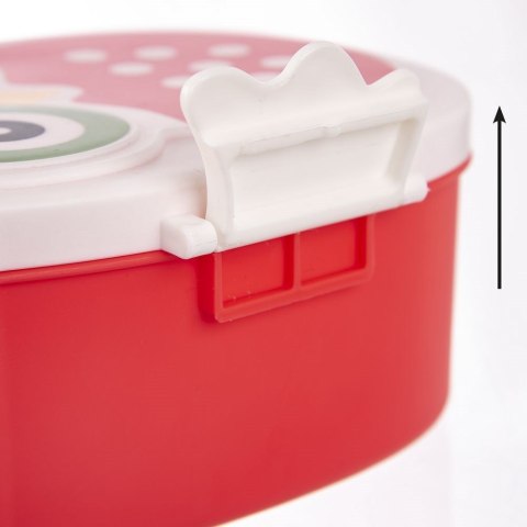 Pojemnik śniadaniowy na śniadanie żywność lunch box przegródki SOWA ORION 127305