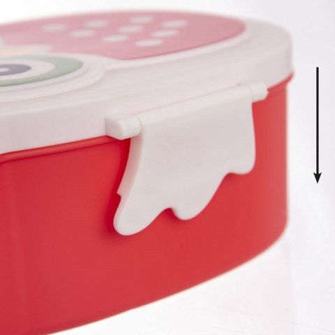 Pojemnik śniadaniowy na śniadanie żywność lunch box przegródki SOWA ORION 127305