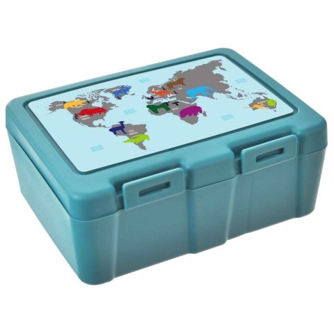 Pojemnik śniadaniowy na śniadanie żywność lunch box przegródki świat 1L ORION 154036