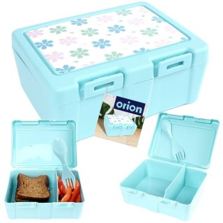 Pojemnik śniadaniowy na śniadanie żywność lunch box ze sztućcami 1L ORION 154035