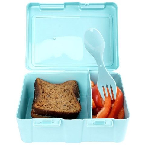 Pojemnik śniadaniowy na śniadanie żywność lunch box ze sztućcami 1L ORION 154035