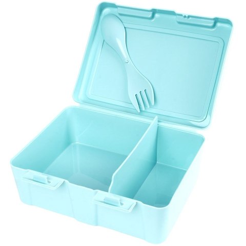 Pojemnik śniadaniowy na śniadanie żywność lunch box ze sztućcami 1L ORION 154035