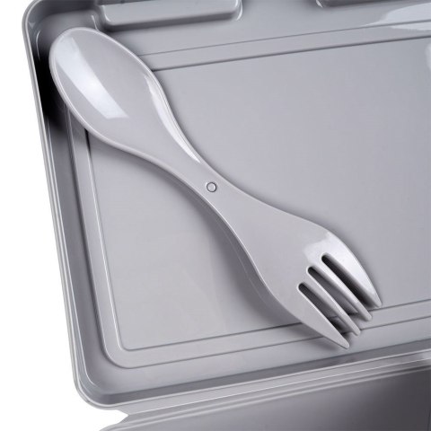 Pojemnik śniadaniowy na śniadanie żywność lunch box ze sztućcami SERCE 1L ORION 154038