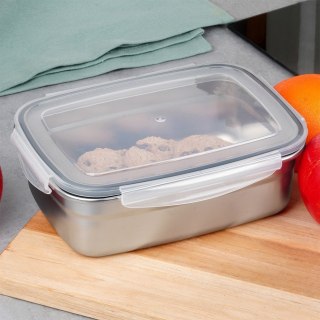 Pojemnik stalowy na żywność z pokrywką i uszczelką 500 ml EXCELLENT HOUSEWARE 229212