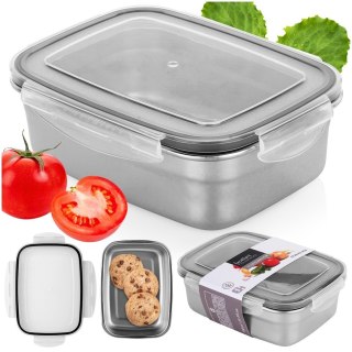 Pojemnik stalowy na żywność z pokrywką i uszczelką 700 ml EXCELLENT HOUSEWARE 229213