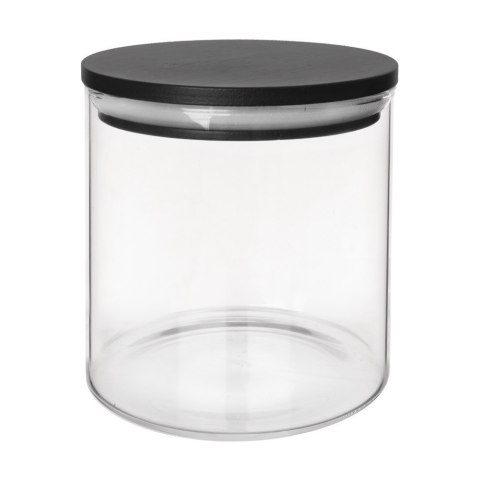 Pojemnik szklany na produkty sypkie suche z pokrywką i uszczelką 450 ml ORION 127577