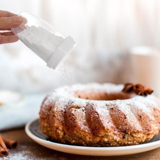 Pojemnik z sitkiem dozownik sitko do cukru pudru cynamonu kakao 250ml ORION 155406