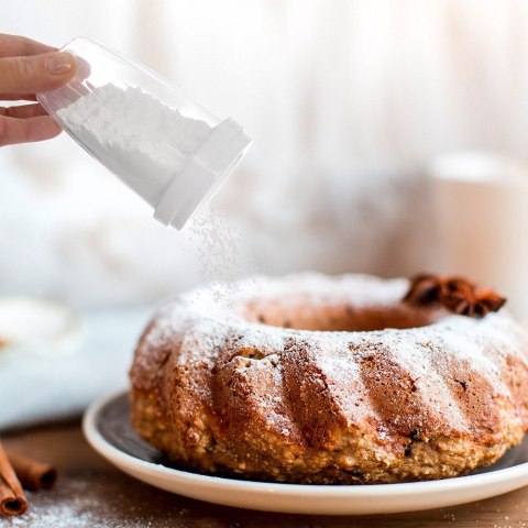 Pojemnik z sitkiem dozownik sitko do cukru pudru cynamonu kakao 250ml ORION 155406