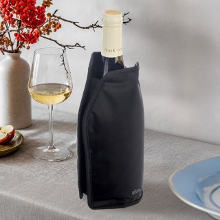 Pokrowiec chłodzący na wino butelkę wina do butelek cooler czarny ORION 780131