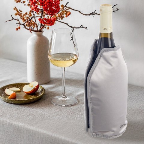 Pokrowiec chłodzący na wino butelkę wina do butelek cooler srebrny ORION 780130