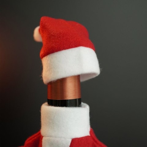 Pokrowiec na wino butelkę wina butelki do butelek świąteczny Mikołaj ORION 839004