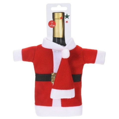 Pokrowiec na wino butelkę wina butelki do butelek świąteczny Mikołaj ORION 839004