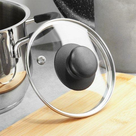 Pokrywka szklana żaroodporna do garnka garnków patelni 12cm VILDE 199020