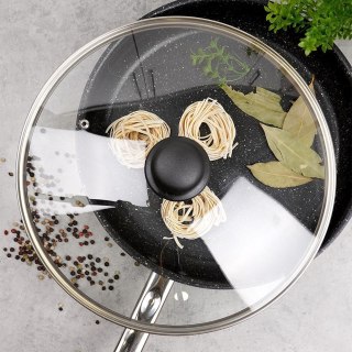 Pokrywka szklana żaroodporna do garnka garnków patelni 30cm VILDE 199029