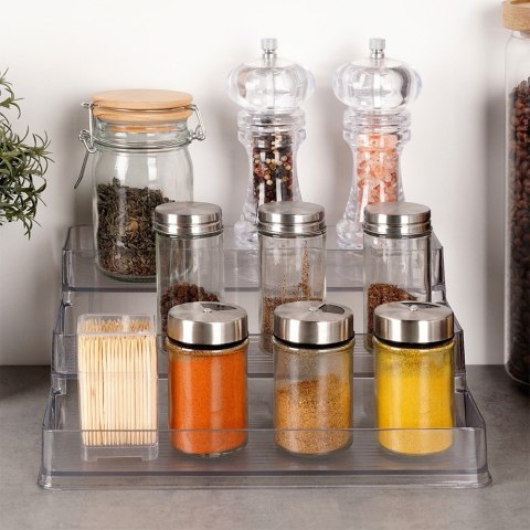 Półka kuchenna organizer 3 poziomy 25.5x23.5x10.5cm EXCELLENT HOUSEWARE 229183