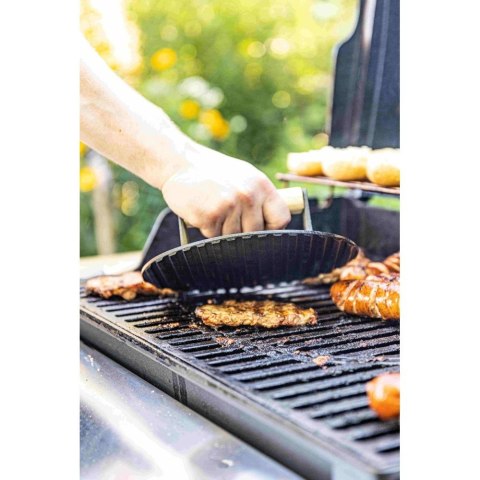 PRASKA ŻELIWNA DO MIĘSA BURGERÓW 18 CM KINGHOFF KH-1759