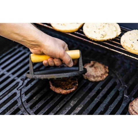 PRASKA ŻELIWNA DO MIĘSA BURGERÓW 22 CM KINGHOFF KH-1760