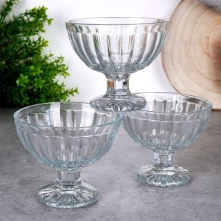Pucharki do lodów deserów deserków szklane 180ml 3-ele pucharek EXCELLENT HOUSEWARE 139350