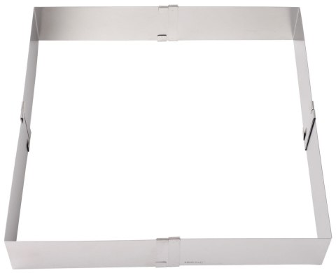 REGULOWANA FORMA DO CIASTA 28-15 X 5CM TORTOWNICA RANT CUKIERNICZY KINGHOFF KH-1906