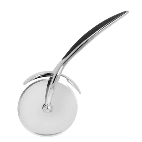 Radełko do pizzy nóż okrągły metalowy stalowy 17.5x?7cm BRUNBESTE BB-1756
