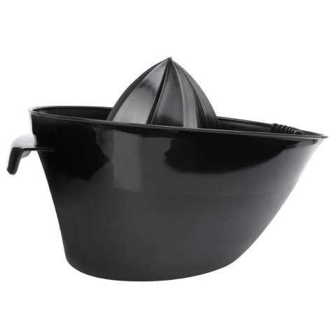 Ręczna wyciskarka do cytrusów owoców cytryn soku wyciskacz czarny VILDE 259149