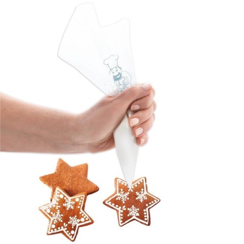 Rękaw worek cukierniczy jednorazowy 39.5cm rękawy worki zestaw 20SZT ORION 142242