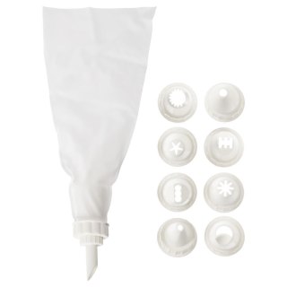 Rękaw worek cukierniczy wielorazowy z tylkami tylki 26cm 10-ele ORION 142212