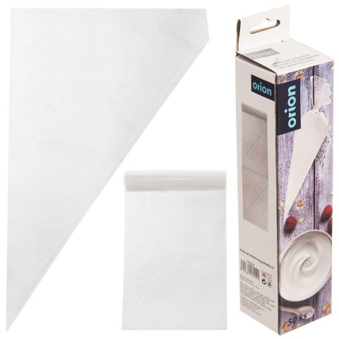 Rękawy cukiernicze rękaw worek jednorazowy do dekorowania 36cm 50SZT ORION 142258