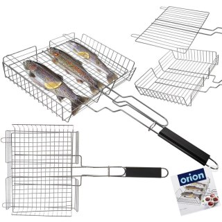 Ruszt kratka do grilla grillowania burgerów ryb mięsa warzyw 61x32cm ORION 111183