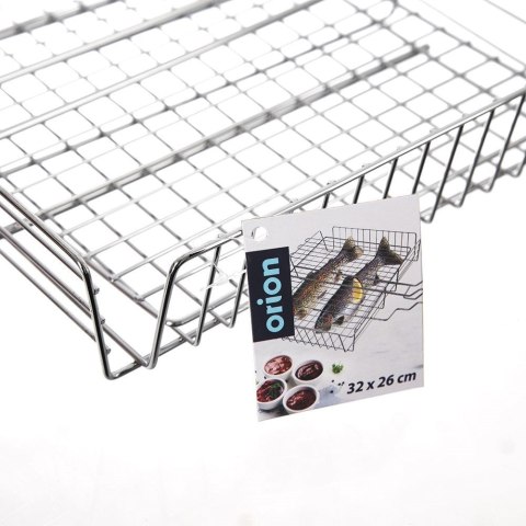 Ruszt kratka do grilla grillowania burgerów ryb mięsa warzyw 61x32cm ORION 111183