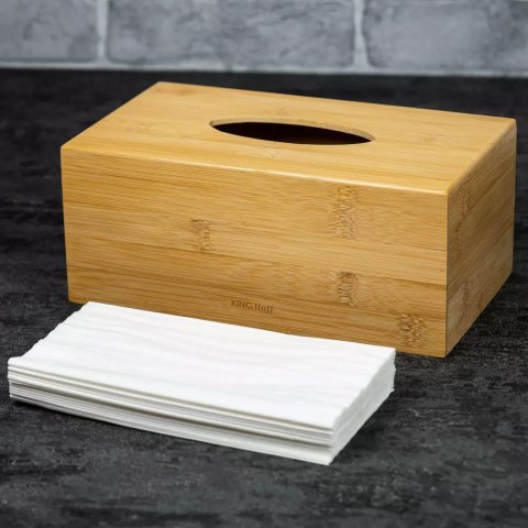 SERWETNIK POJEMNIK NA CHUSTECZKI BAMBUSOWY KINGHOFF KH-1690