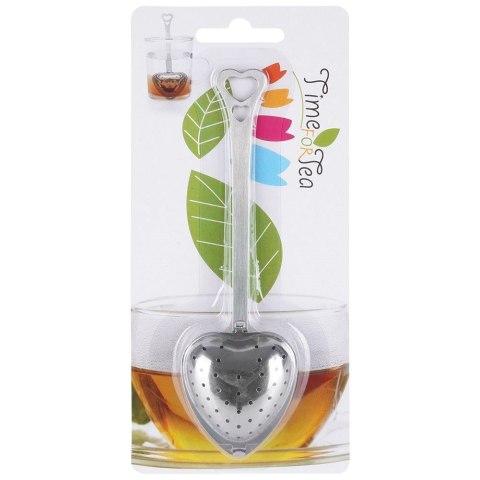 SITKO DO ZAPARZANIA PARZENIA HERBATY ZIÓŁ STALOWE DO KUBKA 14X4.5X2CM VILDE 259246