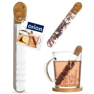 SITKO DO ZAPARZANIA PARZENIA HERBATY ZIÓŁ SZKLANE DO KUBKA FIOLKA 13CM ORION 143844