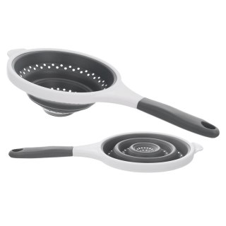 SITKO KUCHENNE SILIKONOWE SKŁADANE DURSZLAK SITO CEDZAK KEMP 20CM ORION 124471