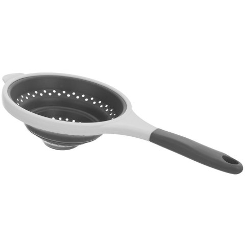 SITKO KUCHENNE SILIKONOWE SKŁADANE DURSZLAK SITO CEDZAK KEMP 25.5CM ORION 124472