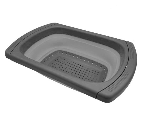 SKŁADANY DURSZLAK CEDZAK SILIKONOWY BRUNBESTE BB-1698-GU