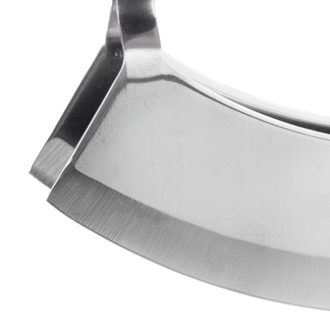 Siekacz do ziół nóż stalowy do siekania warzyw orzechów kołyska 17cm ORION 130497