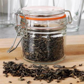 Słoik szklany patentowy z klipsem na przyprawy ogórki przetwory 100ml ORION 126569