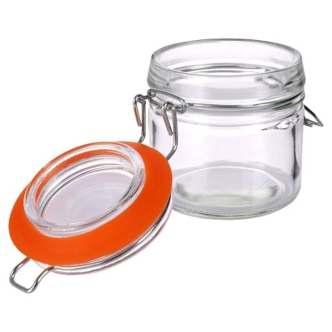 Słoik szklany patentowy z klipsem na przyprawy ogórki przetwory 100ml ORION 126569