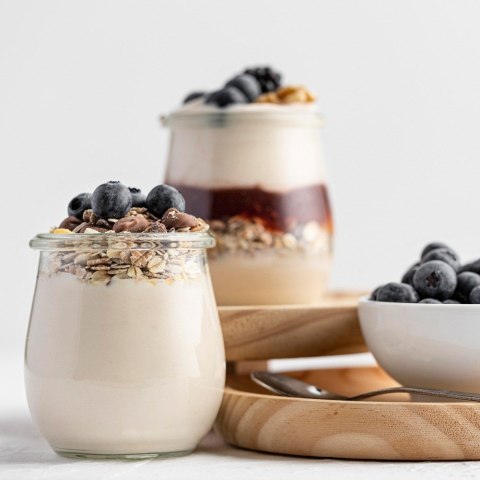 Słoiki na jogurt i desery dżem 130ml pojemniki słoiczki słoiki 12SZT ORION 121795